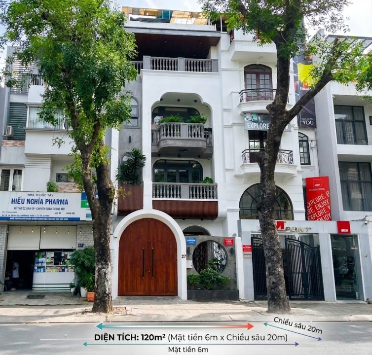 BÁN NHÀ MẶT TIỀN 6×20 FULL NỘI THẤT CÓ THANG MÁY– ĐƯỜNG SỐ 65 KDC TÂN QUY ĐÔNG
