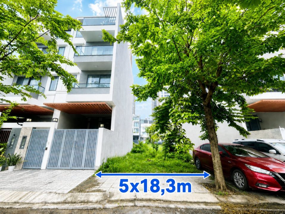 🔥 CHỈ 8,3 TỶ – ĐẤT NỀN NHÀ PHỐ Q7 RIVERSIDE 91,7m²!