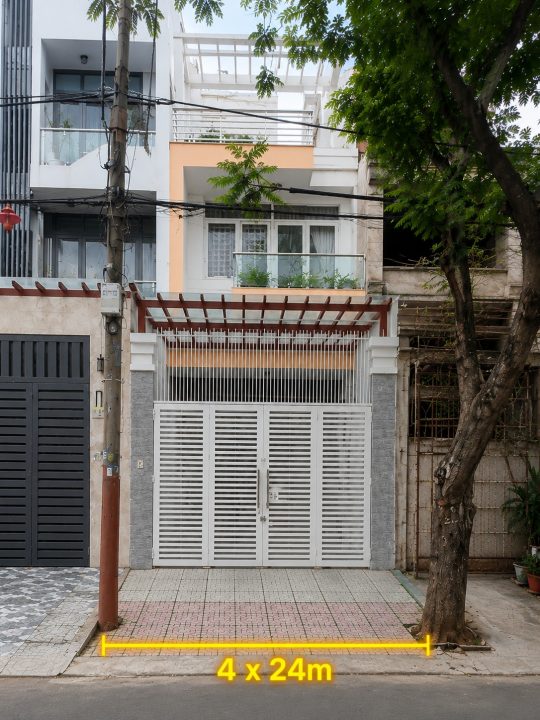 NHÀ PHỐ MẶT TIỀN ĐƯỜNG LỚN KDC PHÚ MỸ CHỢ LỚN – VIEW CÔNG VIÊN | 4x24M | 14,5 TỶ TL