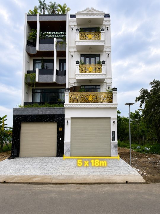 NHÀ PHỐ TĐC PHÚ MỸ – CÓ THANG MÁY, GẦN CÔNG VIÊN | 5x18M – SỔ HỒNG | 18,6 TỶ