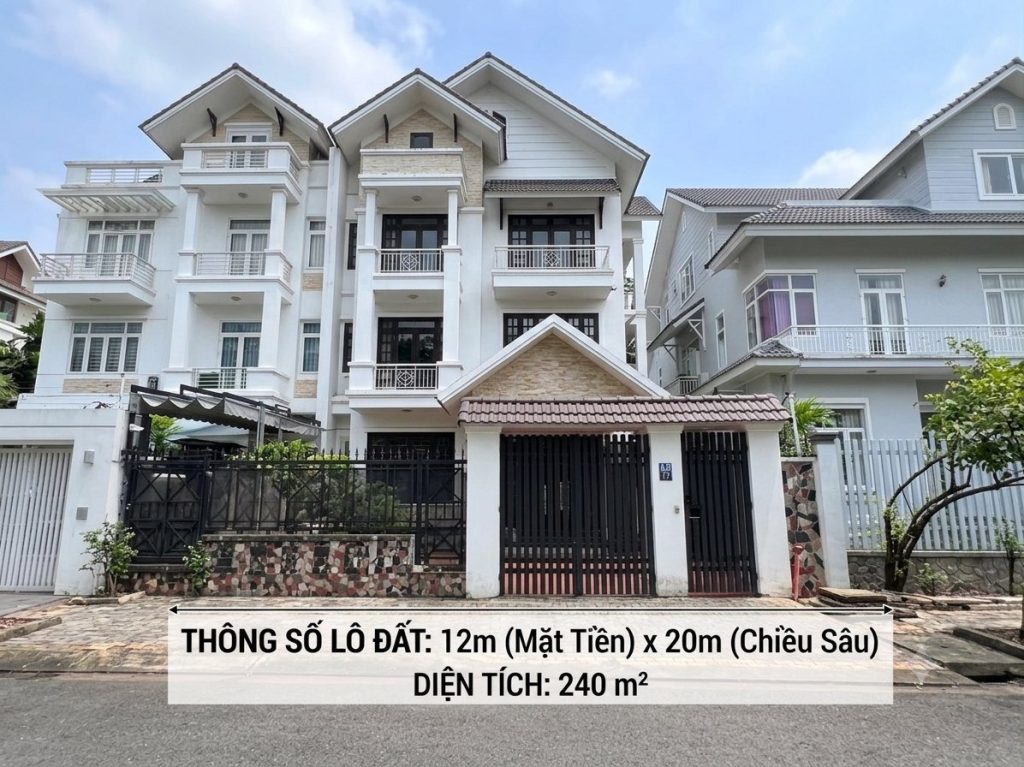 🏡 BIỆT THỰ ĐƠN LẬP KDC TẤN TRƯỜNG – ĐƯỜNG SỐ 1 | 240M² | DÒNG TIỀN 80 TRIỆU/THÁNG