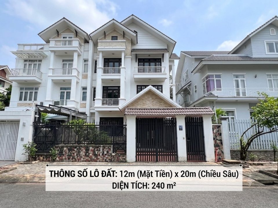 🏡 BIỆT THỰ ĐƠN LẬP KDC TẤN TRƯỜNG – ĐƯỜNG SỐ 1 | 240M² | DÒNG TIỀN 80 TRIỆU/THÁNG