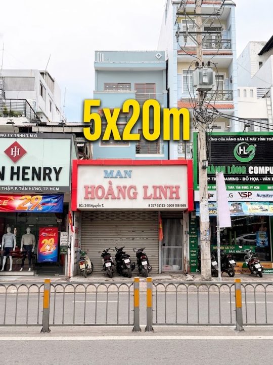 🔥 NHÀ MẶT TIỀN NGUYỄN THỊ THẬP – VỊ TRÍ ĐẸP – GIÁ TỐT CHỈ 23.8 TỶ 🔥