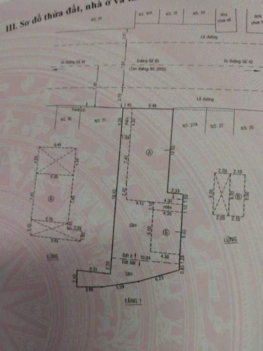 🔥 NHÀ CẤP 4 MẶT TIỀN ĐƯỜNG 85 – TÂN QUY | QUỸ ĐẤT 237M² – GIÁ 35 TỶ 🔥