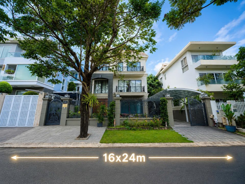 BÁN BIỆT THỰ ĐƠN LẬP 384M –  KHU COMPOUND NAM PHÚ VILLA