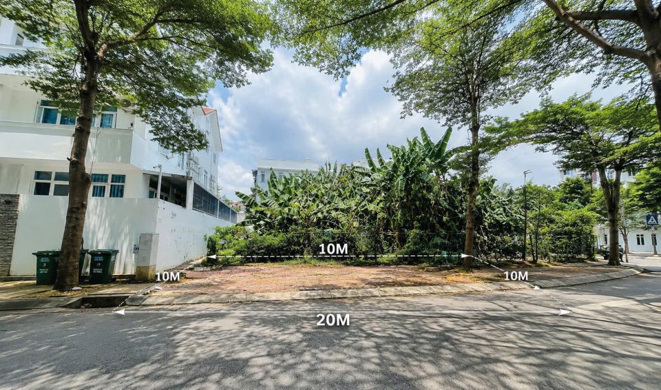 BÁN LÔ ĐẤT BIỆT THỰ DT 10X20M (200m2) KDC KIM SƠN – GIÁ 27 TỶ