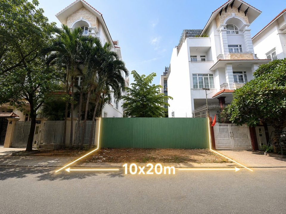 BÁN ĐẤT BIỆT THỰ 10X20M KDC HIM LAM KÊNH TẺ – QUẬN 7