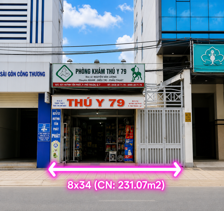 🔥 HÀNG ĐẦU TƯ LỚN MT HUỲNH TẤN PHÁT – NGANG 8M – 231M² – HẦM + 7 LẦU | 41 TỶ