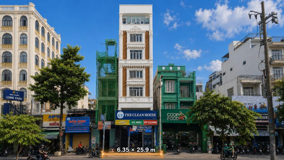 BÁN NHÀ MẶT TIỀN -KINH DOANH CHDV- LÂM VĂN BỀN – DT 163,4M² – GIÁ 55 TỶ