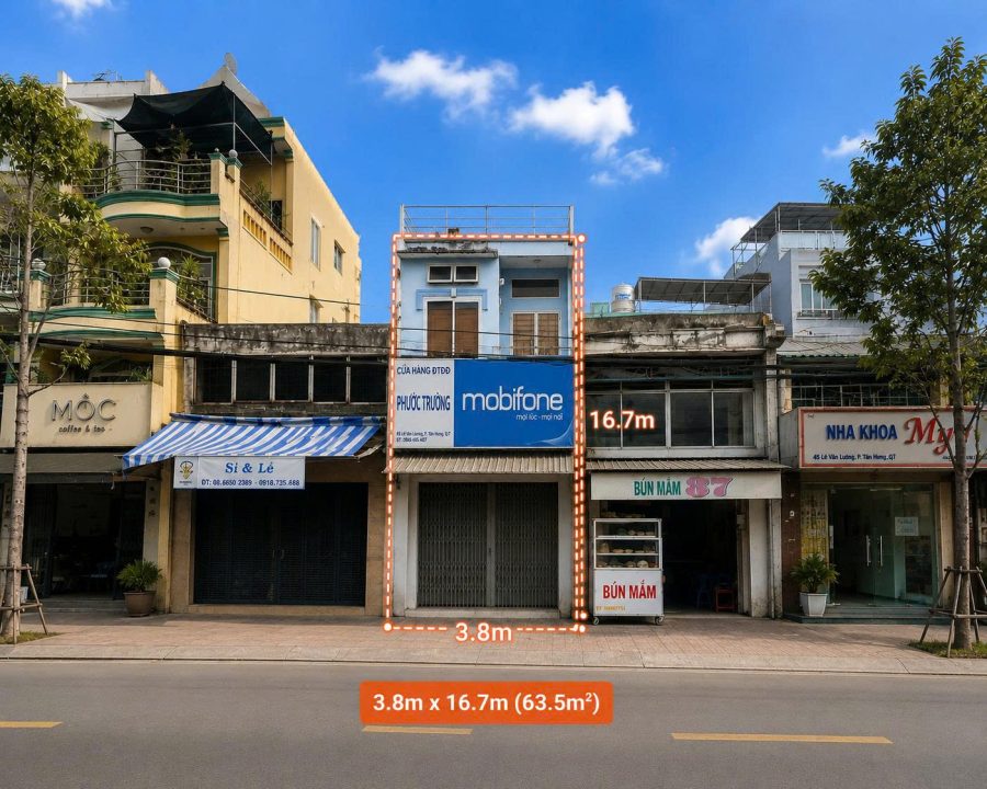 💎 Bán nhà Mặt Tiền 85 Lê Văn Lương – Nhà trống, dễ cải tạo theo nhu cầu – 13 tỷ thương lượng