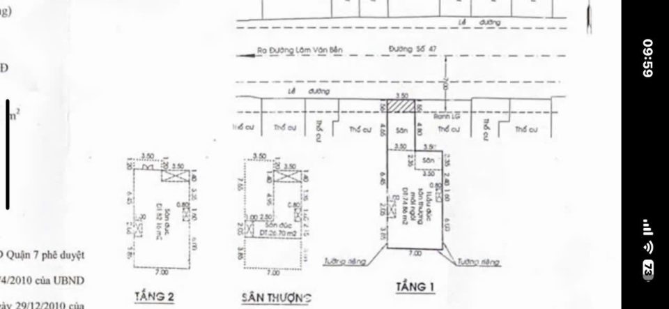 KẸT TIỀN BÁN GẤP – NHÀ MẶT TIỀN ĐƯỜNG SỐ 47 – TÂN QUY