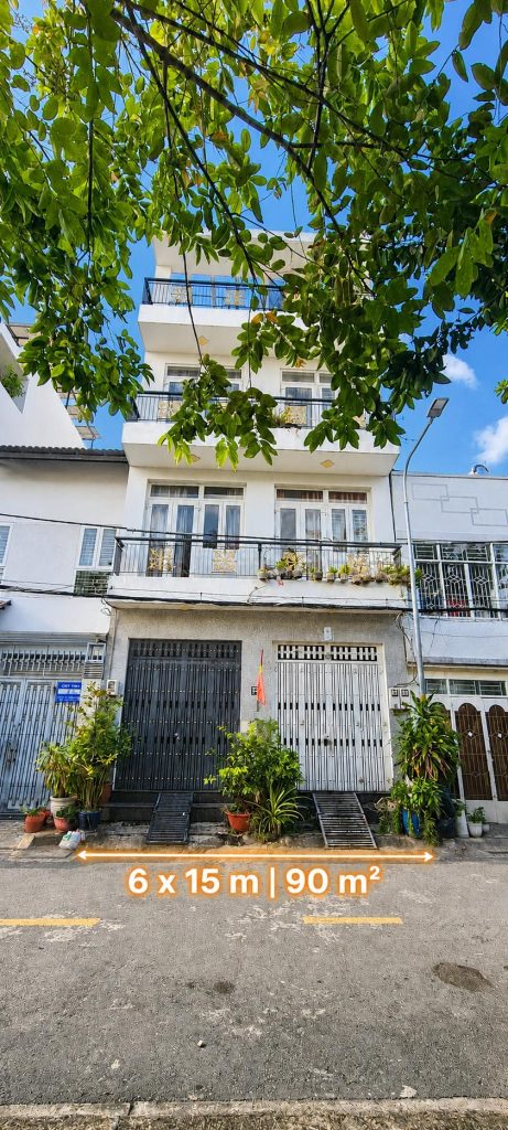 BÁN NHÀ PHỐ KDC TÂN QUY ĐÔNG –  DT 6X15M – GIÁ 18 TỶ– VIEW CÔNG VIÊN