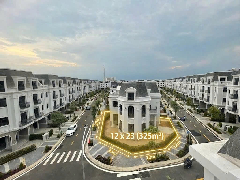 👑 [SIÊU PHẨM] BÁN BIỆT THỰ THÔ CĂN GÓC 2 MẶT TIỀN ĐẮC ĐỊA – AMELIE VILLA NHÀ BÈ – 325M² (45 TỶ) – ĐỘC TÔN DUY NHẤT 1 CĂN