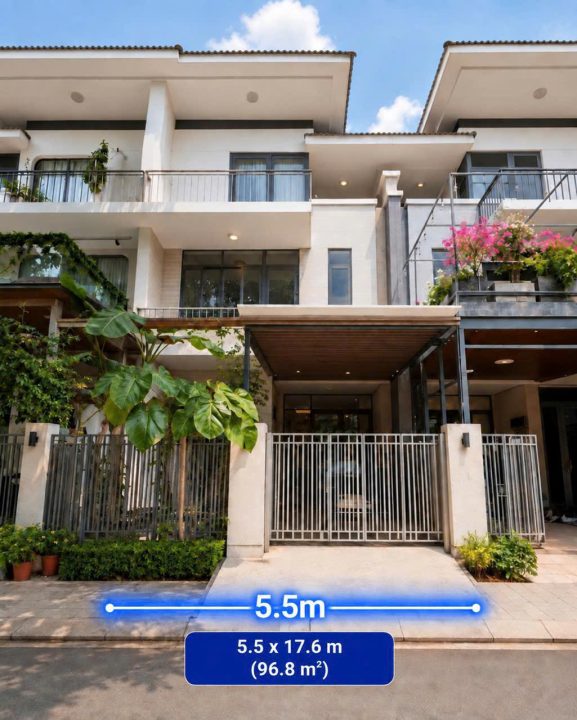 🔥 BÁN NHÀ THÔ LAVILA SHOPHOUSE ĐƯỜNG SỐ 1 – VỊ TRÍ ĐẸP, TỰ DO HOÀN THIỆN