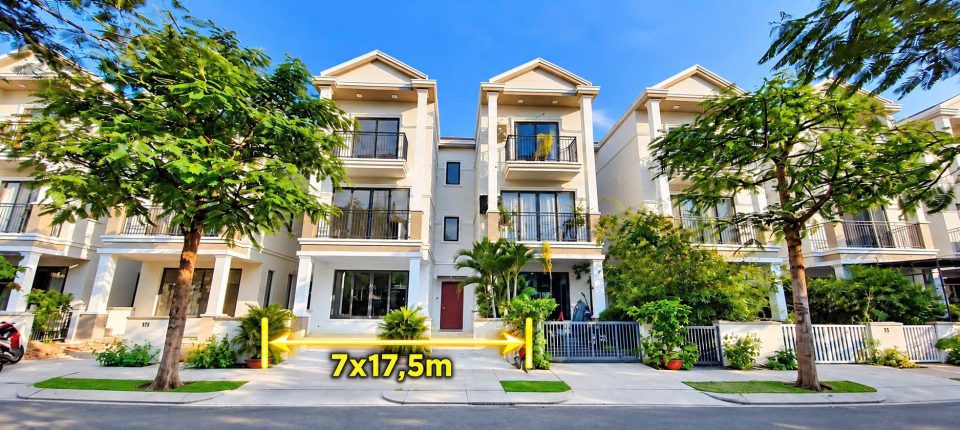 BÁN SHOPHOUSE KDC NINE SOUTH – ĐƯỜNG SỐ 21 – DT 7×17,5m
