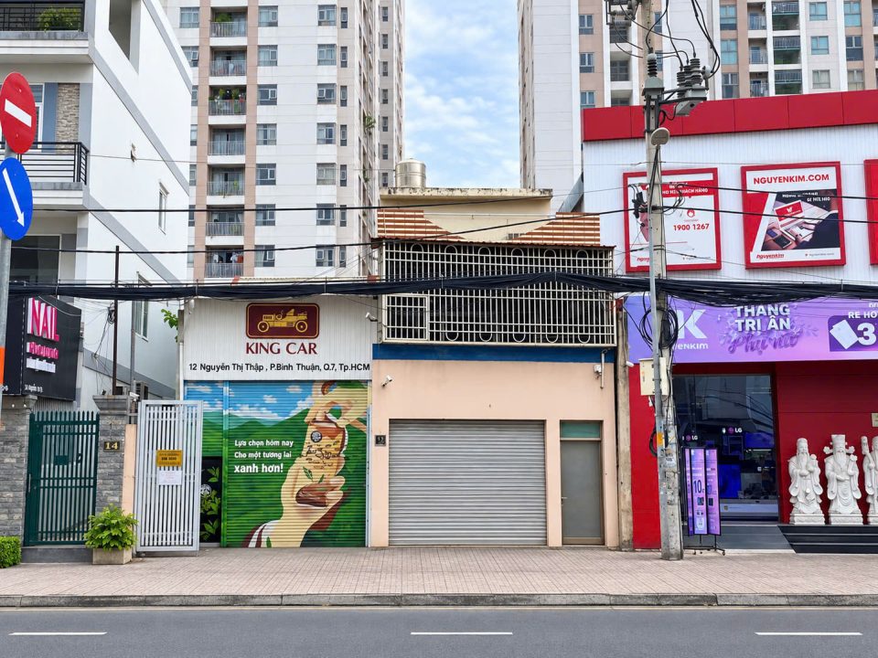 BÁN NHÀ MẶT TIỀN NGUYỄN THỊ THẬP DT 10×61,5m – P. TÂN THUẬN, HCM ( QUẬN 7 CŨ )