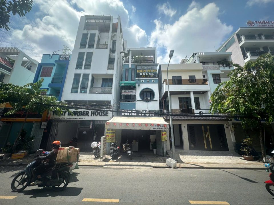 BÁN NHÀ MẶT TIỀN KINH DOANH SẦM UẤT – P. TÂN QUY, QUẬN 7