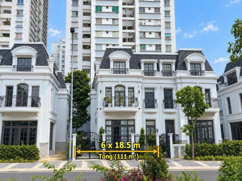 🔥 CHỈ 14 TỶ – SỞ HỮU NHÀ PHỐ AMELIE 6×18,5M | 111M² ĐẤT 🔥