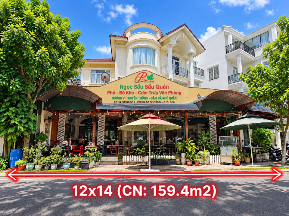 🔥 HÀNG HIẾM VIEW SÔNG – NGANG 12M – 159.4M² – ĐANG CÓ DÒNG TIỀN | 60 TỶ