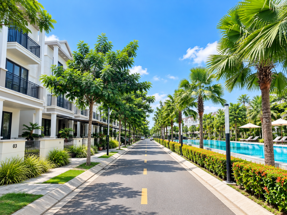 ĐỊNH CƯ NƯỚC NGOÀI – BÁN GẤP NP NINE SOUTH – 140M² ĐẤT, 260M² SÀN – VỊ TRÍ GẦN HỒ BƠI – 20 TỶ
