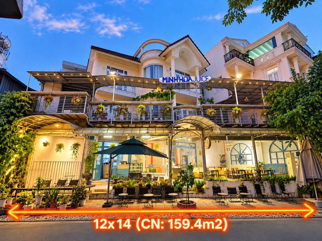 🔥 HÀNG HIẾM VIEW SÔNG – NGANG 12M – 159.4M² – ĐANG CÓ DÒNG TIỀN | 60 TỶ