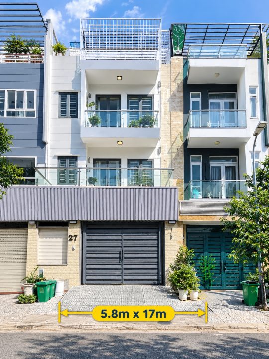 15,8 TỶ SỞ HỮU NHÀ 5,8M NGANG – FULL NỘI THẤT, ĐƯỜNG NỘI KHU 12M TẠI JAMONA CITY!