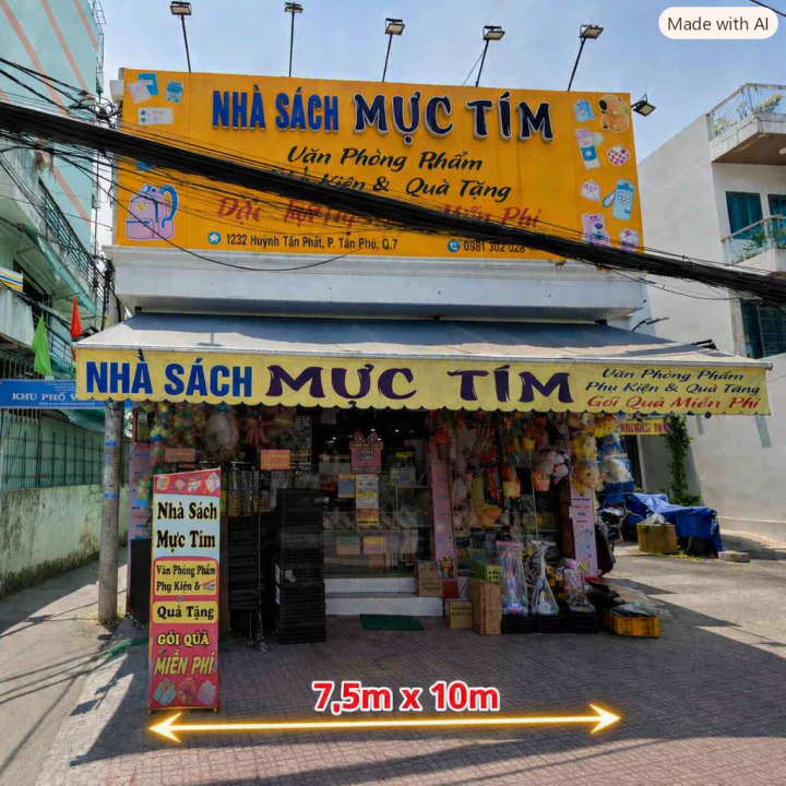 BÁN NHÀ MẶT TIỀN HUỲNH TẤN PHÁT – QUẬN 7