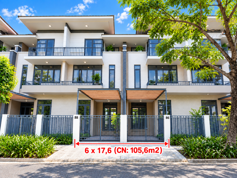 💎 HÀNG ĐẸP LAVILA KIẾN Á – SHOPHOUSE ĐƯỜNG SỐ 1 – TRỤC KINH DOANH – 105.6M² – 15 TỶ