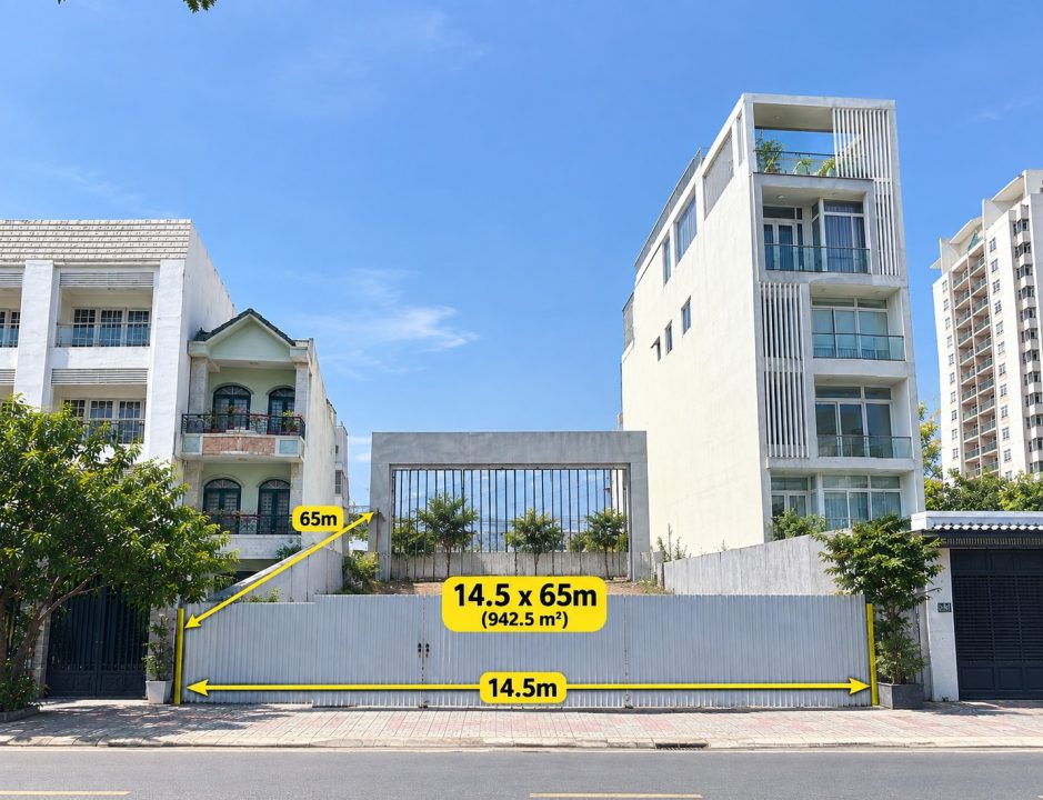 🏢 ĐẤT TRỐNG MT NGUYỄN THỊ THẬP – QUẬN 7 – GPXD HẦM + 7 LẦU – 920M²