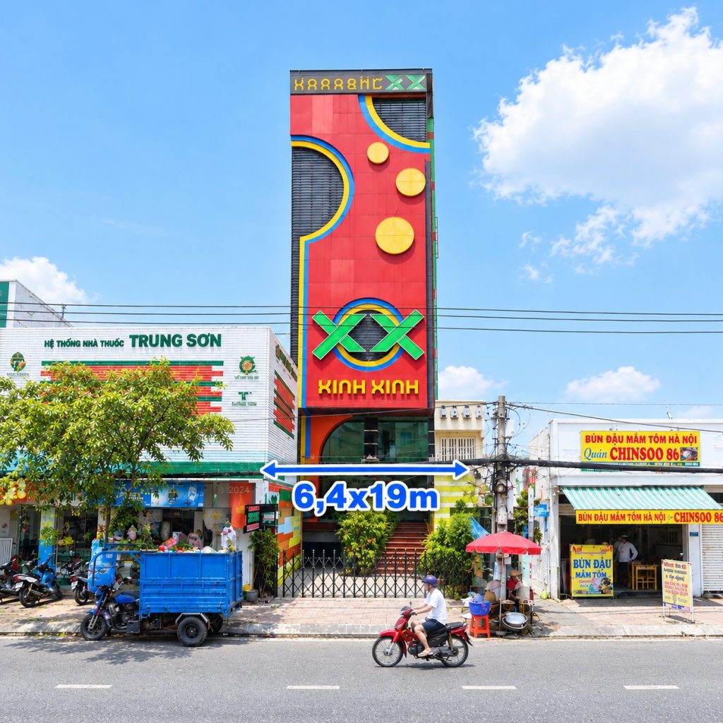 🔥 52 TỶ – NHÀ MẶT TIỀN HUỲNH TẤN PHÁT | ĐANG KINH DOANH KARAOKE