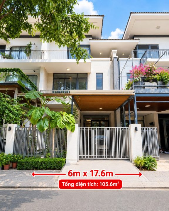 GIÁ TỐT LAVILA – NHÀ PHỐ 6M NGANG, DIỆN TÍCH HƠN 105M² – CHỈ 14 TỶ