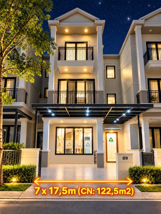 🔥🔥 BÁN GẤP NHÀ PHỐ NINE SOUTH – ĐƯỜNG SỐ 7 RỘNG ĐẸP – FULL NỘI THẤT – SỔ HỒNG RIÊNG – 19 TỶ