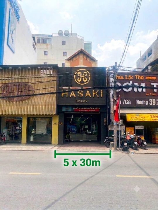 NHÀ MT NGUYỄN THỊ THẬP – 5 x 30M – ĐANG CHO SHOP THUÊ – TIỀM NĂNG XÂY CAO TẦNG