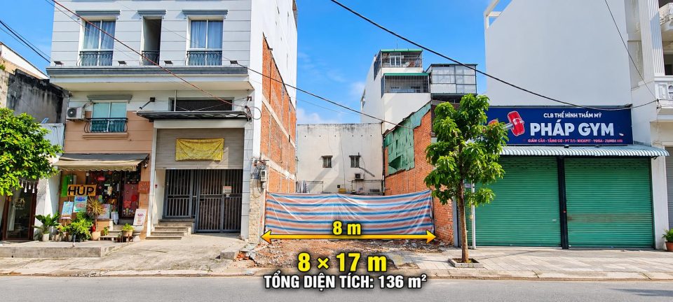 BÁN ĐẤT MẶT TIỀN PHAN HUY THỰC – 8 × 17 M, 136 M² – GIÁ 28 TỶ