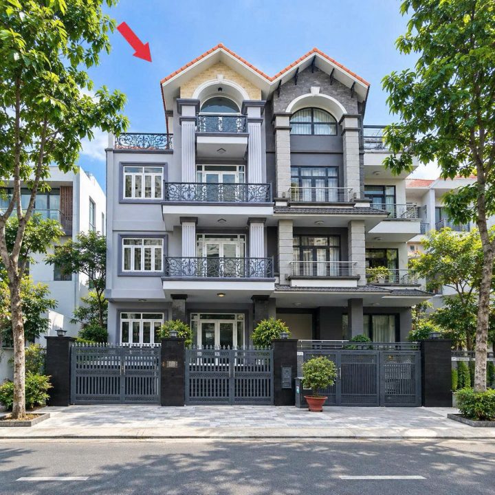 BÁN BIỆT THỰ HIM LAM – 24 ĐƯỜNG SỐ 3 💎 200m² đất – Có thang máy – Đang cho thuê 80 triệu/tháng – Giá 60 tỷ