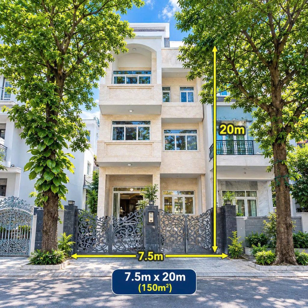 BÁN BIỆT THỰ HIM LAM – ĐƯỜNG SỐ 11 | KẾT CẤU HẦM + 3 TẦNG | GIÁ 43 TỶ 🔥 NHÀ ĐẸP HIM LAM – DIỆN TÍCH 150M² – KẾT CẤU CAO CẤP, KHÔNG GIAN SỐNG ĐẲNG CẤP!