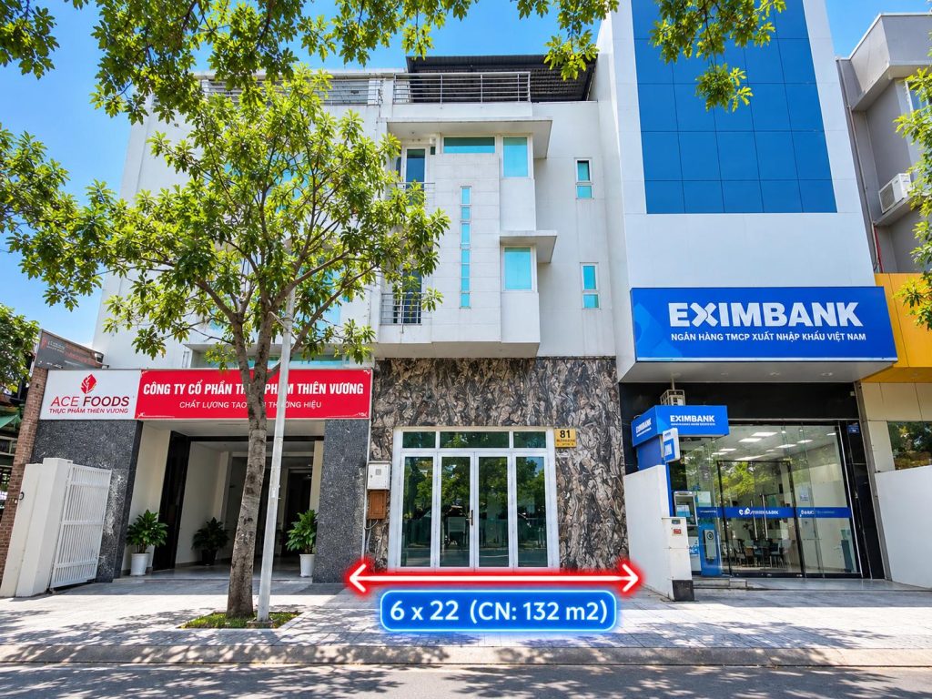 🔥 HIẾM NHÀ MẶT TIỀN HOÀNG QUỐC VIỆT – NGANG 6M, 132M² – CHỈ 22 TỶ