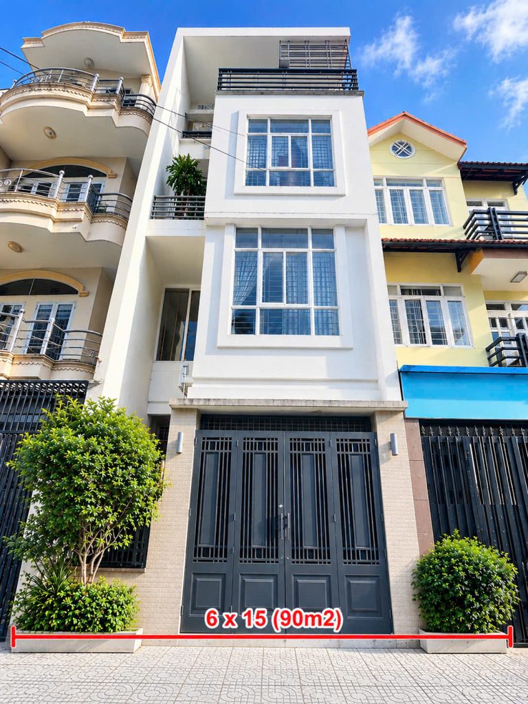 Bán Nhà Tân Quy Đông, Đường Số 66, 6 x 15, 4PN, 4WC, Giá 22 Tỷ
