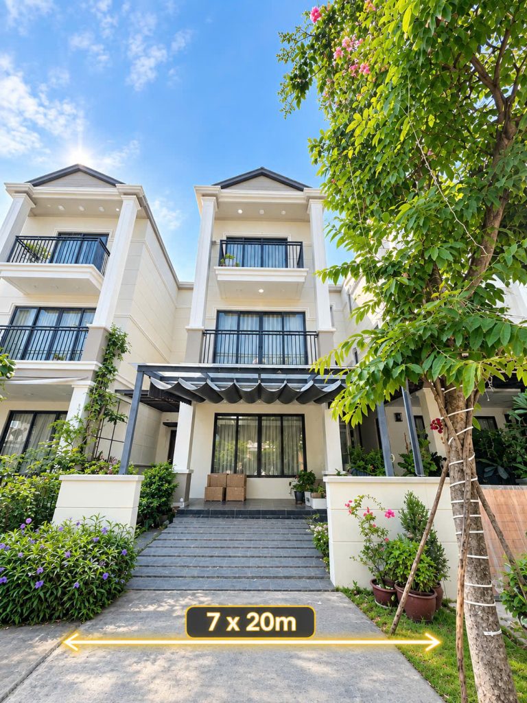 RẺ HƠN THỊ TRƯỜNG 2 TỶ – BÁN NHÀ KDC NINE SOUTH 7X20 CHỈ 18 TỶ FULL NỘI THẤT
